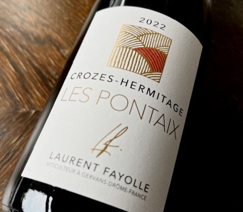 [2022] Crozes Hermitage, Les Pontaix, Laurent Fayolle