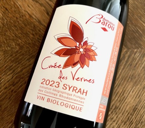 [2023] IGP des Collines Rhodaniennes, Cuv�e des Vernes, Domaine Barou